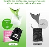 Sunany Female Urination Device Silicone Funnel Urinal for Women Camping Travel view 3