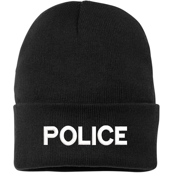Amazon.com: Black SWAT Beanie Watch Cap Official Embroidered