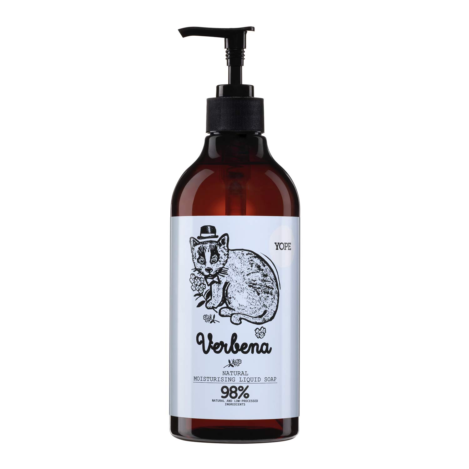 YOPE Liquid Hand Wash Verbena Leaf Extract Allantoin | Provitamin B5 | Coconut & Sunflower Oil Moisturising | Soothing | Vegan Cruelty Free Verbena 500 ml