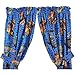 Monster Jam 4pc Curtains Set Grave Digger Maximum Destruction Window Panels with Tie Backs