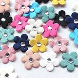 Mix Lots 80pcs Felt Flowers Bows W/Rhinestone Appliques Wedding Bulk 3/4