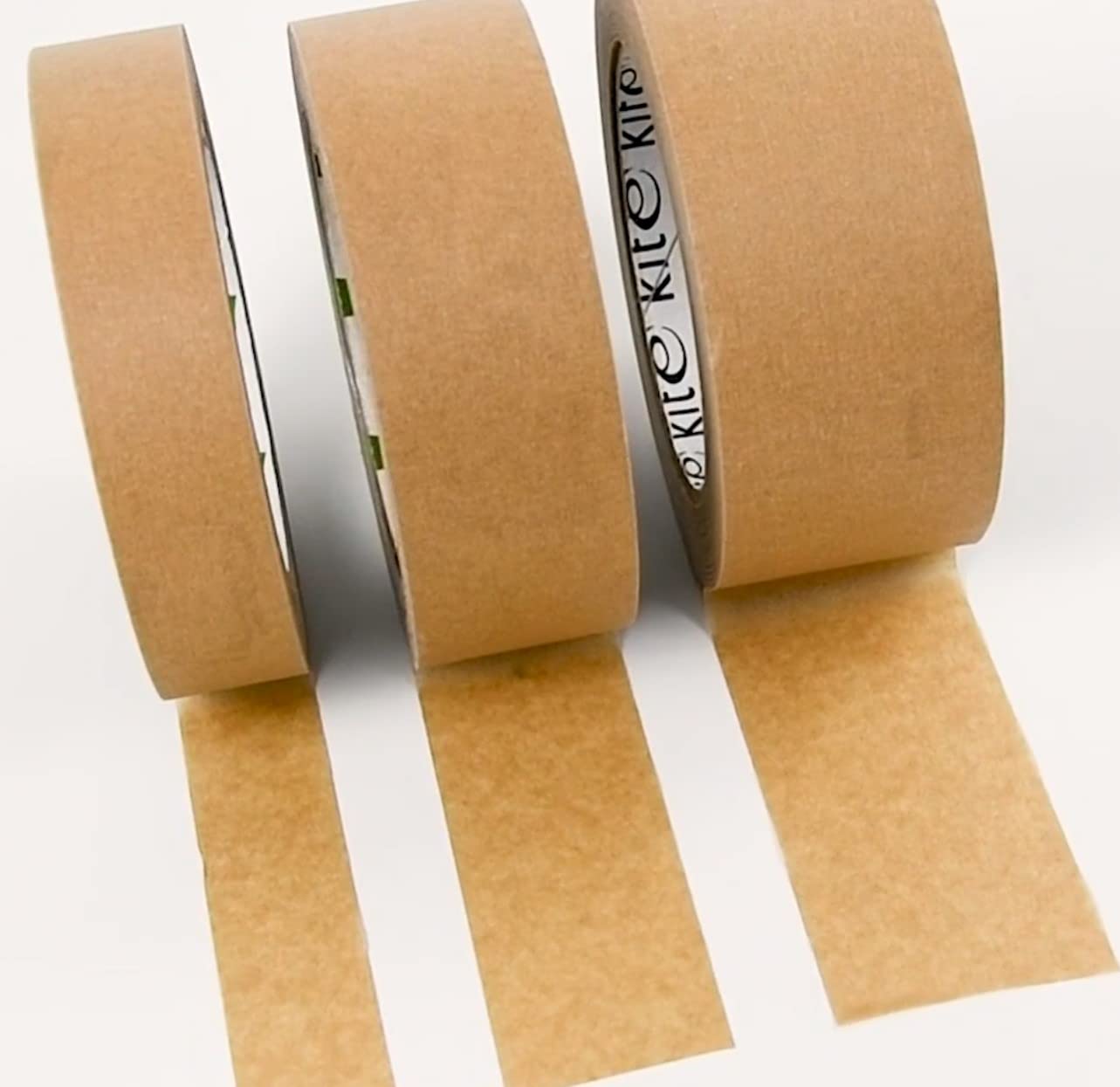 6 Pack (38mm x 50m) Premium Kraft Paper Packing Tape | 50m Rolls Strong, Recyclable Brown Kraft Paper | Various Pack Sizes | for Eco Friendly Parcel Packaging, Envelopes, Gift Wrapping, Moving, Craft