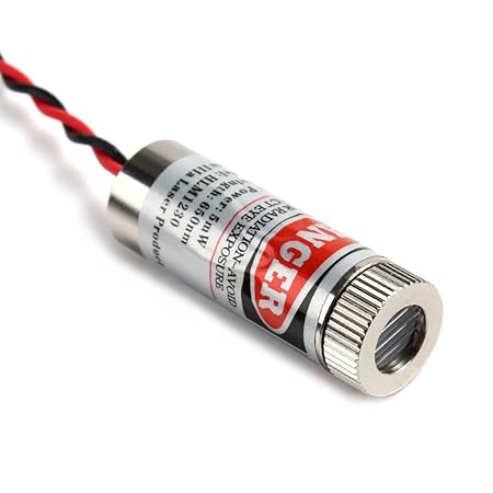 650nm 5mW Red Laser Line Module Focus Adjustable.