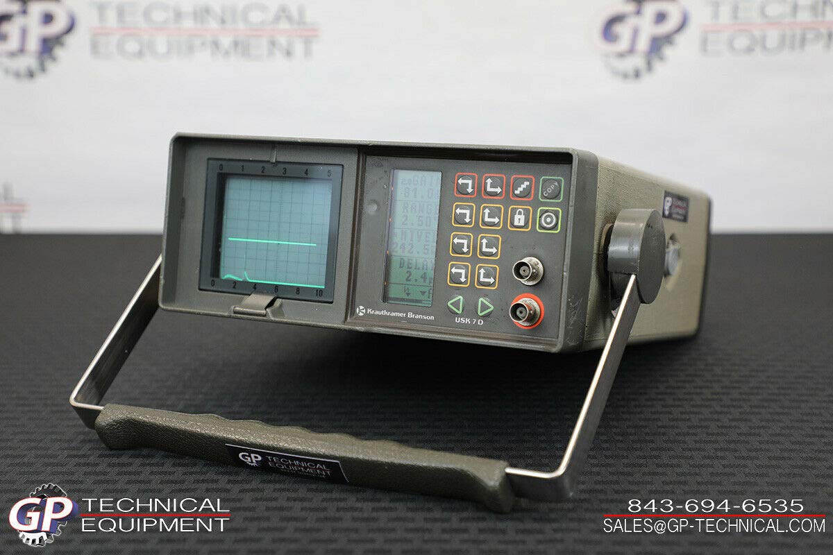 Amazon.com: Krautkramer USK 7D Ultrasonic Flaw Detector Portable Analog/Digital NDT Handheld: Electronics