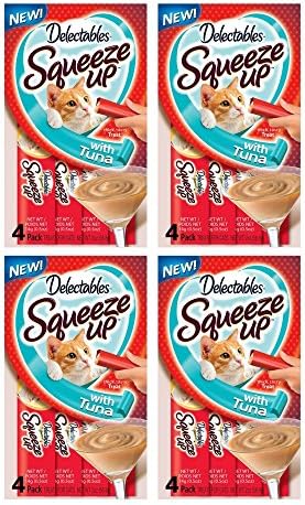 Delectables Squeeze Up With Tuna 4-CT IN 1-Pack (net wt 2 oz) (4pack)