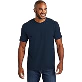 Comfort Colors Men's Adult Short Sleeve Pocket Tee, Style 6030 (Medium, A Navy)
