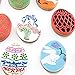 BoFUN Easter Egg Cookie Stencil for Royal Icing, 12-Pieces Cookie Decorating Stencil Fondant Mold, 1-Piece Cookie Cutter