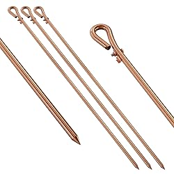 MOKIKUBA Portable Ground Rod - 3ft Copper