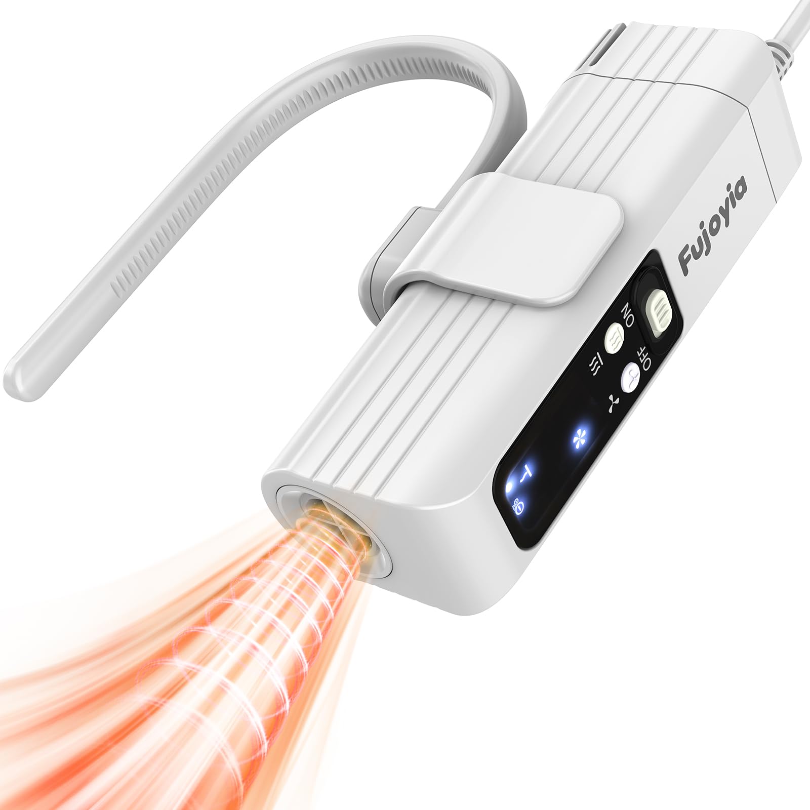 Photo 1 of Fujoyia Dog Dryer, Pet Hair Dryer, 110,000 RPM Brushless High-Speed Blower for Dogs and Cats – Quiet 1000W Portable Grooming Pet Dryer with Negative Ions & Hanging Strap for Small to Medium Breeds