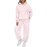 Sujama Camo Sweat Set Women Oversized 2 Piece Maple Leaf Sweatsuits Fleece Camouflage Tracksuits 2025 Trendy Fall Outfits