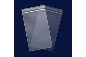 iMailer - 500 Count - 4" x 6" Small Plastic Bags- 2 Mil Clear Reclosable Bags