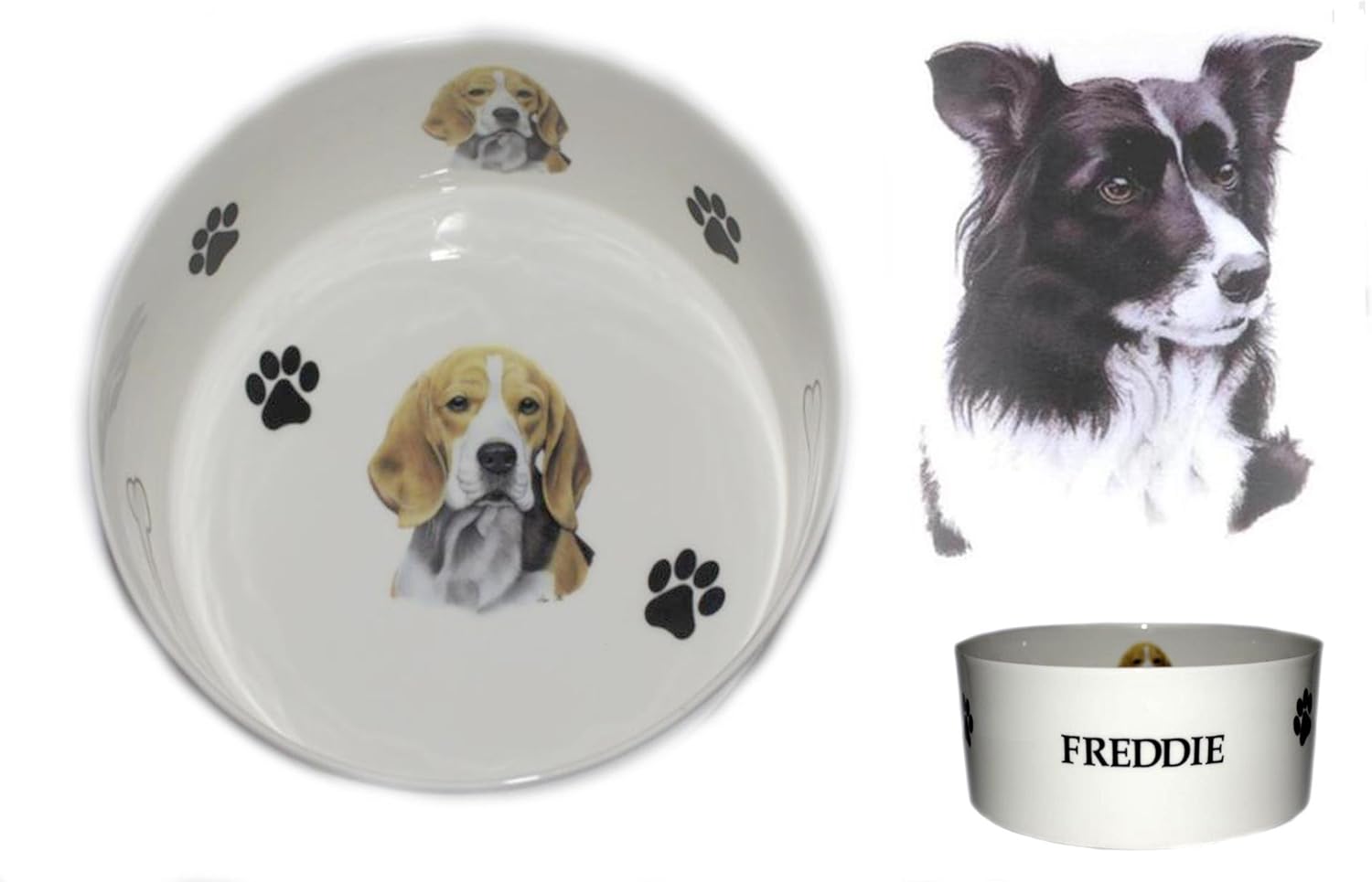 personalised dog bowls amazon