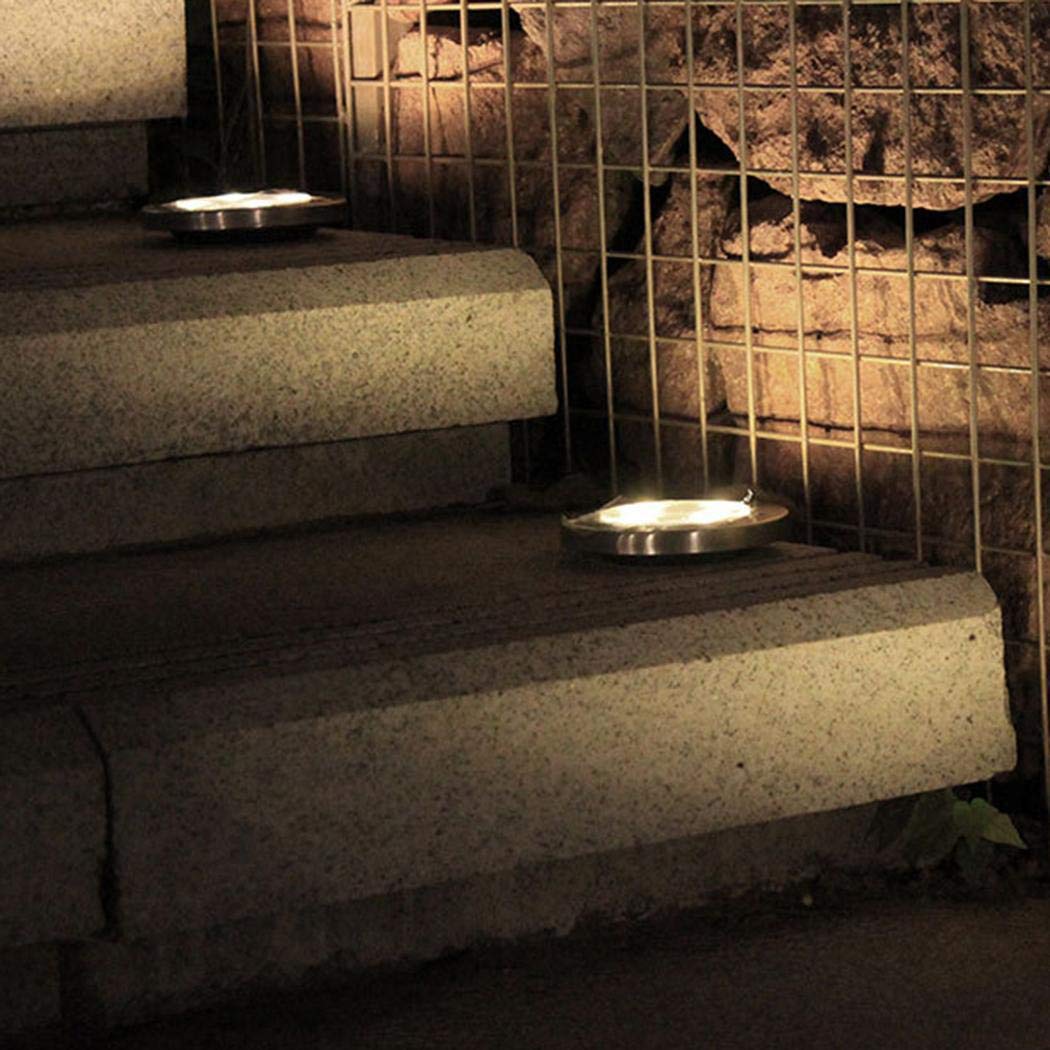 iuyem Amiubo Gehweg der Solar Power LED beleuchtet Weg Garten Untertage Licht Terrassen-Beleuchtung