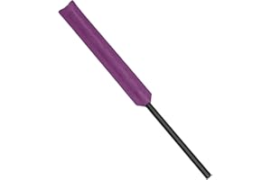 Purple Altieri Flute Wand - Professional Flute Cleaning Tool - Ultrasuede - Super Soft Absorbent Swab, Long Reach Full Bore & Cork Plate Cleaning, Portable & Easy Cleaning