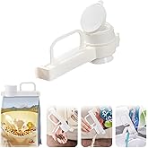 Food Bag Clips With Pour Spout, Food Storage Sealing Clips With Pour Spouts, Snack Clips for Bag With Handle, suitable for sm