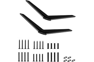 CHUNXIAO Upgraded TV Legs for TCL Roku TVs 32" 40" 43" 49" 50" 55" Hole - TV Base Stand for TCL Roku TV Stand Legs Replacement TV Feet with Screw Kits Easy to Install