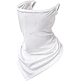 TClian Balaclava Neck Gaiter with Ear Loops Scarf Bandana UV Sun Protection Outdoors Face Mask Cover for Women Men