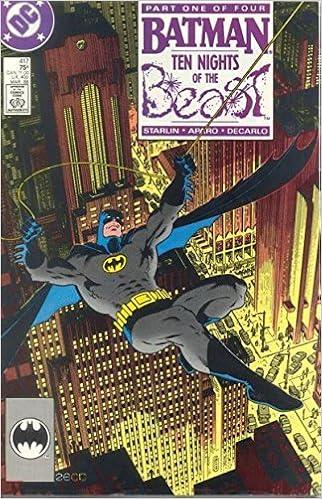 Batman 417 1st Print Ten Nights Of The Beast Part 1 Jim Starlin Amazon Com Books
