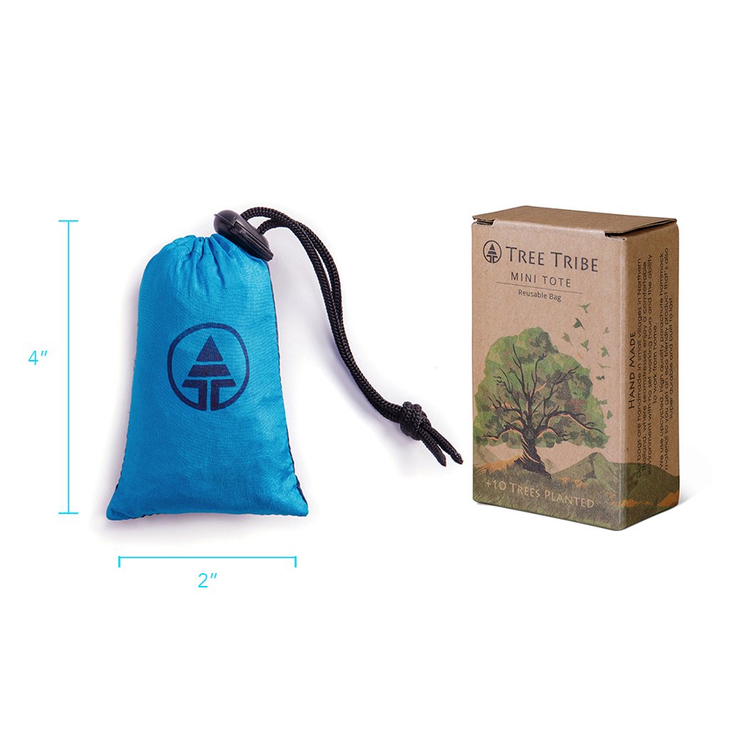 オープニング大放出セール Miniトートバッグreusable Grocery Bag Tucksにポケットサイズ ハンドメイドスーパー耐久性 ブルー B0763jglhb ブルー ブルー Www Gcc Ccpf Com