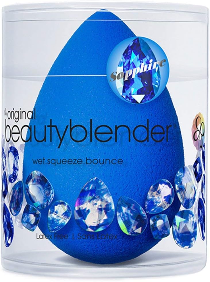 BEAUTYBLENDER SAPPHIRE Makeup Sponge for Foundations, Powders & Creams. Vegan, Cruelty Free and Made in the USA