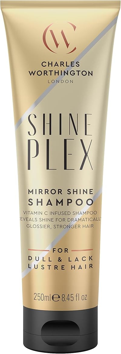 Charles Worthington ShinePlex Mirror Shine Shampoo 250 ml for Dull Hair