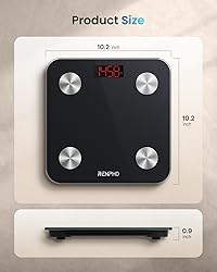 RENPHO Scale for Body Weight, Digital Weighing Elis