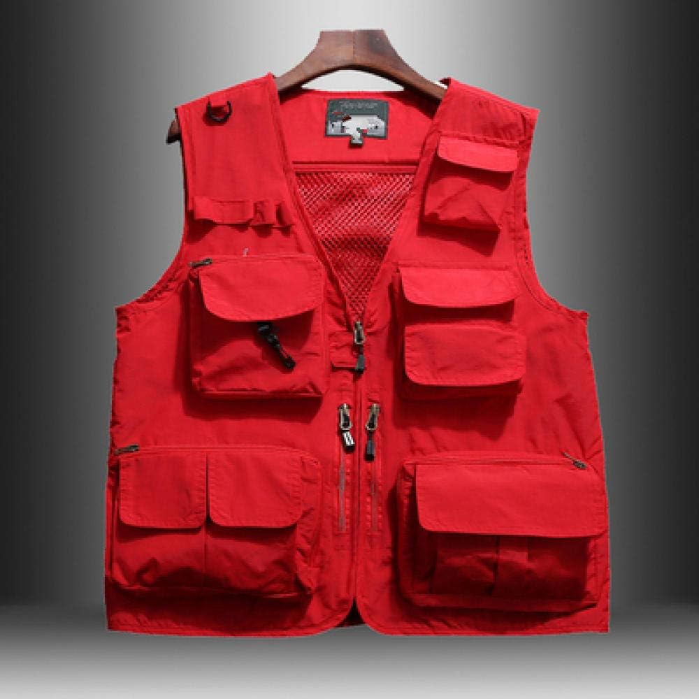 BEPM Fishing Vest Pocket Fly Fishing Vest Multi Pocket Vest 7Xl Large Size Men S MultiPocket
