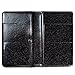 Glitter Black Server Book for Waitress Book Server Wallet Waiter Book Cute Bling Waitstaff Organizer Fit Waitress Apron (Glitter Black)