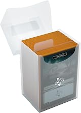 Gamegenic 80-Card Deck Holder Clear with Cobra Neck Flap 180° Access view 4