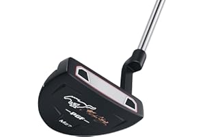 PGF Mustang Forged Blade & Mallet Plumber’s Neck Putter [Black] [Length:33"-34"-35"] Crafted with Precision