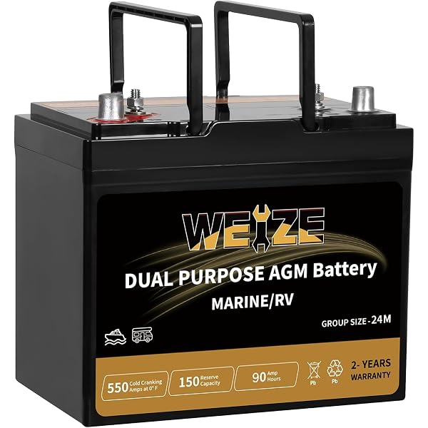 VMAX MR107-85 12V Marine AGM Battery 85ah Group24