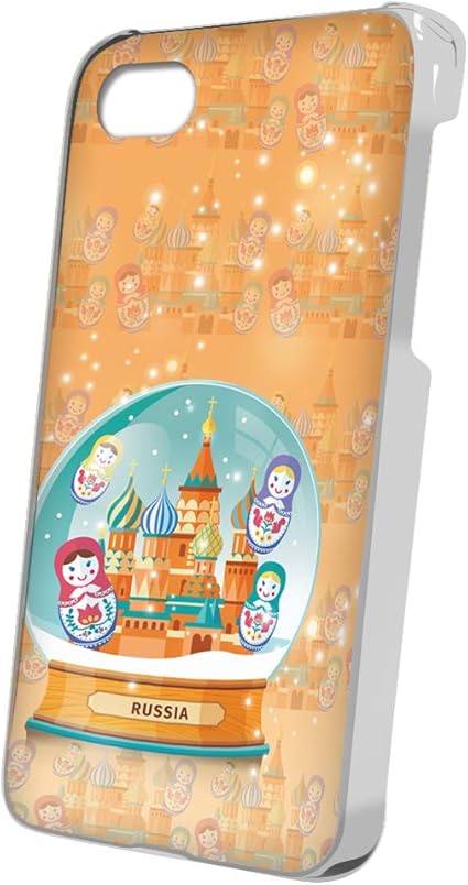 Amazon Co Jp スマq Iphone8 Iphone 8 ロシア スノードーム スマホケース ハードケース Apple アップル アイフォン エイト Docomo Au Softbank Simフリー Ami C オレンジ 家電 カメラ