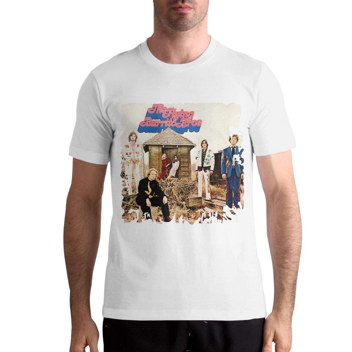 Friedajo The Flying Burrito Brothers Wild Horses Short Sleeve T Shirt