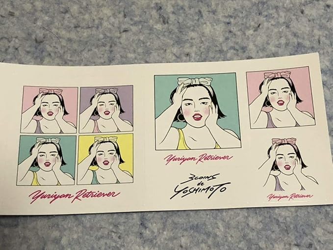 Amazon 3coins De Yoshimoto オリジナルステッカー ゆりやんレトリィバァ スリーコインズ 吉本 おもちゃ おもちゃ