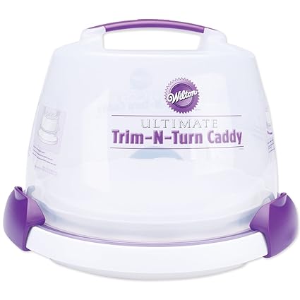 Wilton Decorate Smart Ultimate Trim-N-Turn Cake Caddy