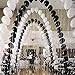 White Balloons HoveBeaty 12 Inches Thicken Latex Metallic Balloons 100 Pack for Wedding Party Baby Shower Christmas Birthday Carnival Party Decoration Supplies