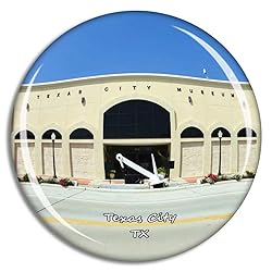 Fridge Magnet Texas City Museum Texas USA TX Travel