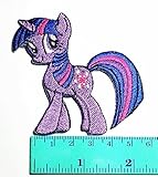 My Little Pony Rainbow Dash Unicorn Horse Comics Cartoon Logo Kid Baby Patch Sew Iron on Logo Embroidered Badge Sign Emblem Costume