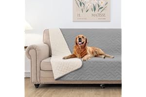 fuguitex Waterproof Dog Bed Cover Couch Cover for Pet Anti-Slip Cat Mat Pet Pad Blanket for Sofa Chair Recliner Bed Furniture