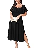 CICIDUDU Women Plus Size Dress Wedding Guest Formal