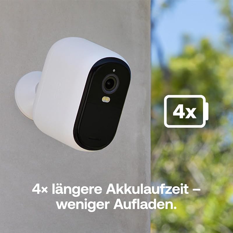 Essential 3 XL 2K Akku Überwachungskamera Aussen, WLAN, 2-Kamera-Set