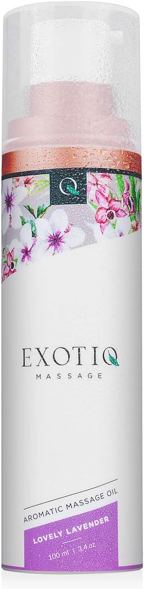 Exotiq Aromatic Massage Oil - Lovely Lavender, 100ml, White, 100 ml (Pack of 1) - Image 5