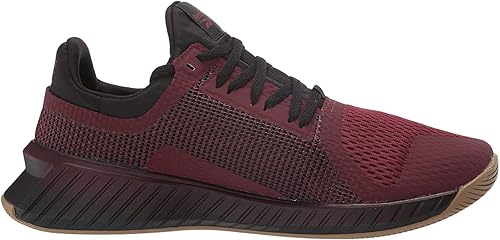 reebok flashfilm trainer maroon