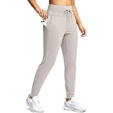 Soothfeel Womens Joggers with Zipper Pockets High Waisted Sweatpants Athletic Leggings Pants for Workout Running Yoga