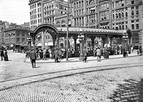 Restored Black & White Photo – Historic Seattle, Washington – The Pergola in Pio ...