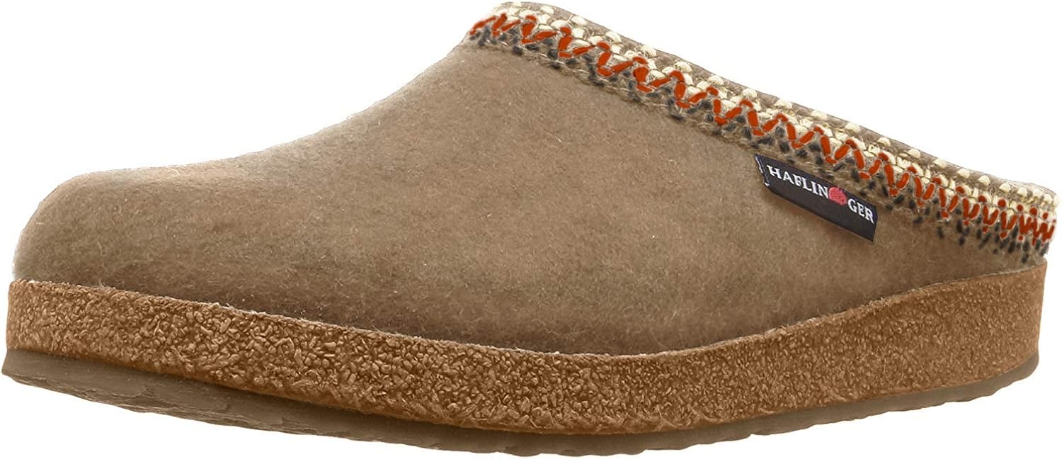 haflinger zig zag clog