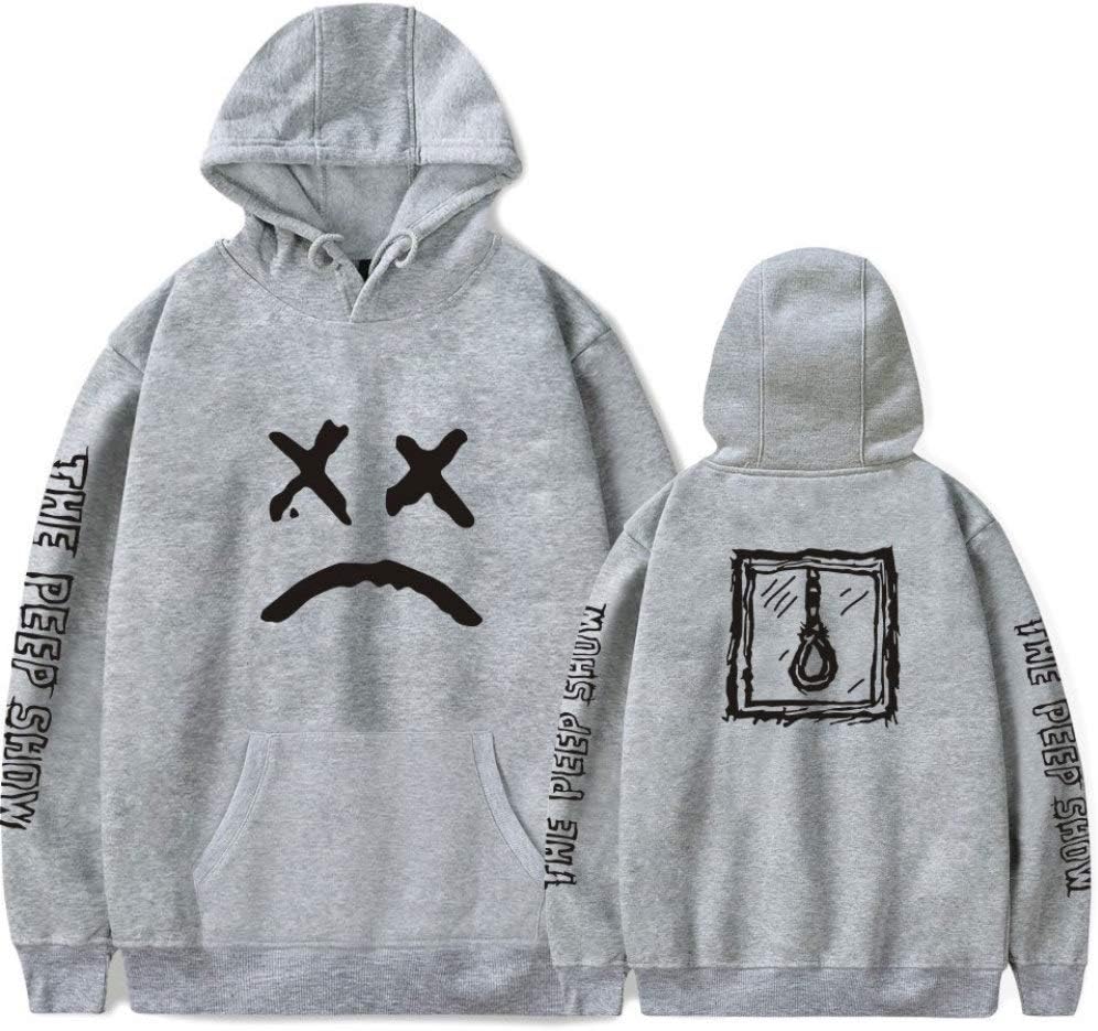 HOSD 2018sweatshirts Plus Sizes for Men Casual Fleece Streetwear Hoodies Cry Baby Lil Peep