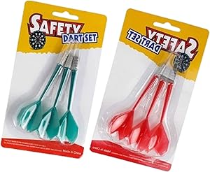 ForuMall Soft Tip Safety Darts and Dart Board - Great Games for Kids - Leisure Sport for Office