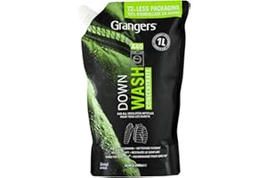 Grangers Down Wash / Ultimate High Performance Cleaner for Down Outerwear & Sleeping Bags / 1ltr