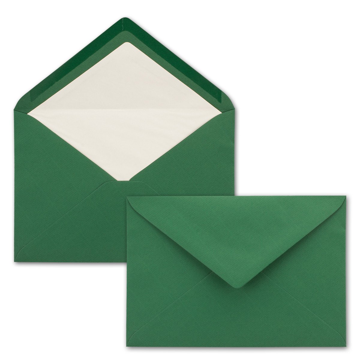 Envelopes C5, colourful 50 Pieces dark green